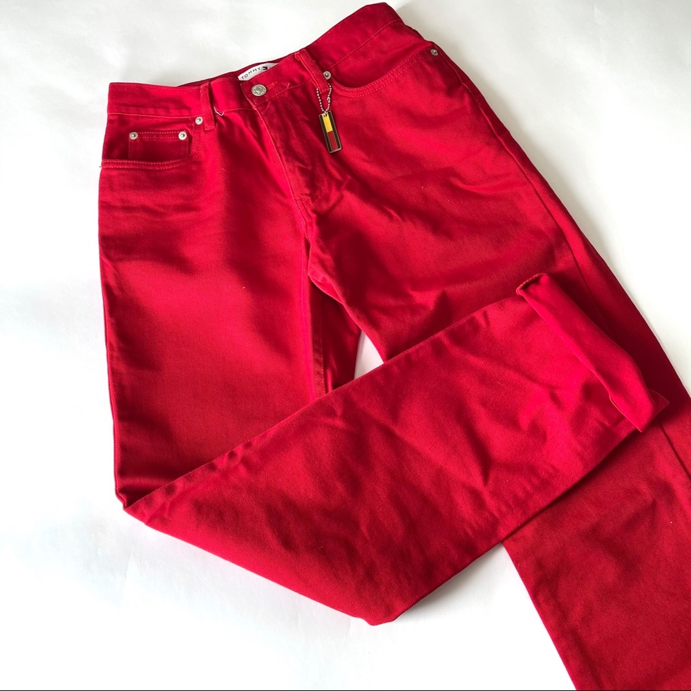 Tommy Hilfiger vintage high waist jeans sz 4 (я16)